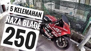 5 KELEMAHAN NAZA BLADE 250 [upl. by Nussbaum]