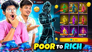 Free Fire Jash Challenged Me To Make NOOB I’d PRO In 5600 Diamonds For ₹10000😍💎 Garena Free Fire [upl. by Chassin752]