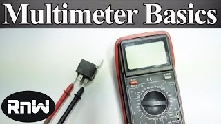 How to Use a Multimeter for Beginners  How to Measure Voltage Resistance Continuity and Amps [upl. by Nosdivad958]