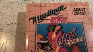 CUSTERS REVENGE Review  Atari 2600  1982 [upl. by Assyn]