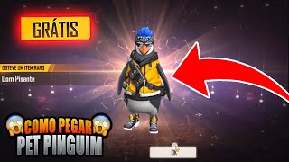 🐧 COMO PEGAR NOVO PET PINGUIM DE GRAÇA NO FREE FIRE DOM PISANTE [upl. by Ranite]