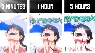 5 Minute VS 1 Hour VS 5 Hour Edit  editingchallenge [upl. by Maleeny]