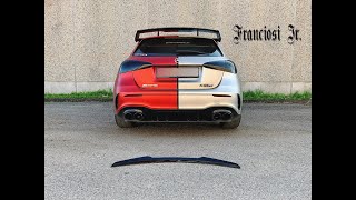 HOW TO INSTALL THE MAXTON DESIGN SPOILER CAP ON A MERCEDESBENZ AMG A45 S 4MATIC 2020 [upl. by Aniri]