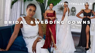 Azazie bridal gowns and wedding dresses  LifewithGloreeB [upl. by Niveek]