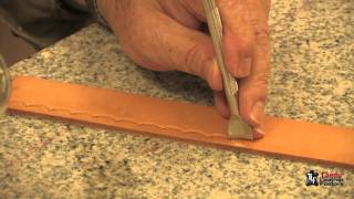 How To Stamp Leather [upl. by Nnyltak]