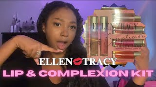 4 LIP OILS FOR 10 Ellen Tracy LIP amp COMPLEXION KIT Review  Adeanna Noel [upl. by Monro]