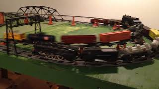 Classic American Flyer train layout [upl. by Dlorej]