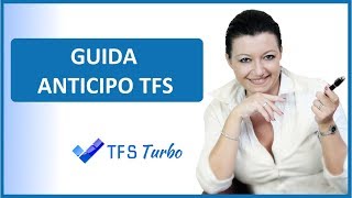 Anticipo TFS guida rapida [upl. by Troc]