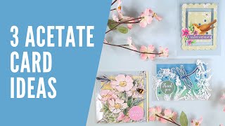 How to Create Stunning Acetate Cards [upl. by Annaliese872]