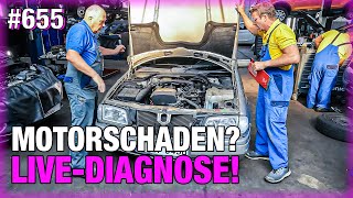 LIVEDIAGNOSE Motorschaden im Mercedes W202 🤨  Irrer WerkstattPfusch  Bremsklötze geschweißt 😳 [upl. by Mariya]