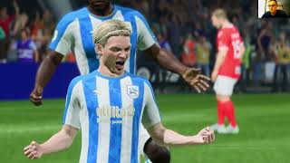 Huddersfield Town My reactions and comments gameplay EA Sports FC 24 [upl. by Tuchman]