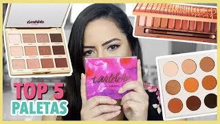 TOP 5 PALETAS DE SOMBRAS IMPORTADAS PRIPOKATODODIA [upl. by Ralfston]