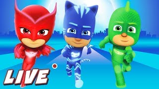 PJ Masks  Season 1 LIVE 247 🔴  Kids Cartoon  Video for Kids pjmasks [upl. by Oneladgam646]