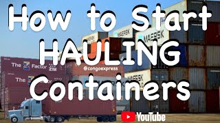 How to start hauling containers [upl. by Ellehcir436]