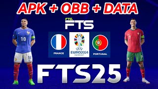 FTS 25 APK OBB DATA  FTS 2025 APK OBB DATA DOWNLOAD MEDIAFIRE [upl. by Anileh]