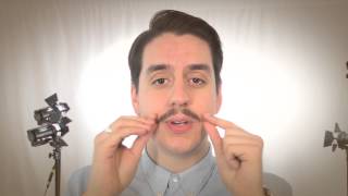 How To Use Moustache Wax [upl. by Kenaz]