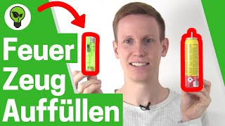 Feuerzeug Auffüllen ✅ULTIMATIVE ANLEITUNG Wie Gasfeuerzeug Nachfüllen amp BIC Clipper mit Gas Füllen [upl. by Merlina75]