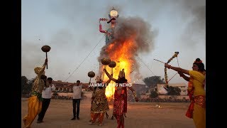 Dussehra celebrated across Jammu region [upl. by Siderf699]