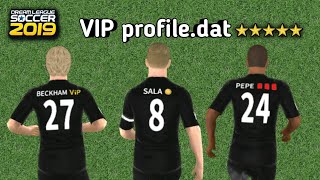 VIP players profiledat download now  in Dream League Soccer 2019 [upl. by Amelie584]