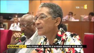 Le séminaire du pacte davenir  Guyane 1ère [upl. by Ocinemod]