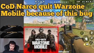 This Potato Bug Made CoD Narco to quit Warzone Mobile Call of Duty Mobile [upl. by Mitzi853]