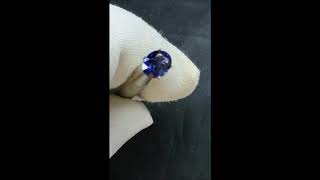 307 carat Faceted Benitoite Gemstone with GIA Report [upl. by Edda]