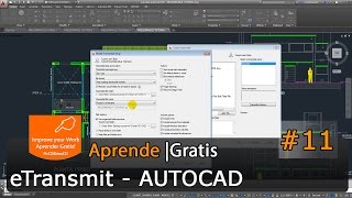 AutoCAD 2015 Tutorial Basico Starter 11  Etransmit exportar referencias externas [upl. by Narag]