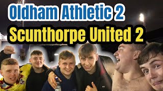 Oldham Athletic 2  2 Scunthorpe United [upl. by Stieglitz]