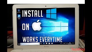 Install Windows 10 on ANY Mac WITHOUT BootCamp Method Works in 2021 [upl. by Luthanen330]