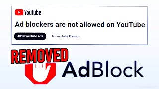 YouTube Is Cracking Down On Ad Blockers Even MORE [upl. by Eednim]