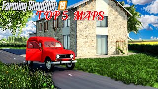 TOP 5 des maps les plus populaires de Février 2021  Farming Simulator 19 [upl. by Rodgers]