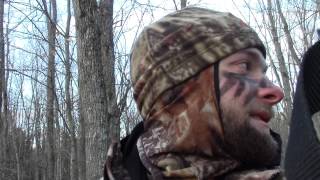 10 point archery whitetail hunt Bow hunting The Rut Big Buck Down THB 14  2 [upl. by Auhsoj]