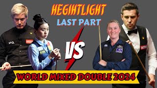 Mark SelbyKenna vs Neil RobertsonMink  World Mixed Doubles Snooker 2024  Last Part [upl. by Wappes]