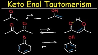 Keto Enol Tautomerism  Acidic amp Basic Conditions [upl. by Evanne364]