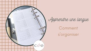 Sorganiser pour apprendre une langue [upl. by Dominic]