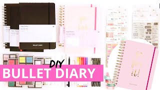 DIY Rico Design Bullet Journal Planner Notebook Scrapbook Design Decor Ideas  Easy Tutorial [upl. by Yancy365]