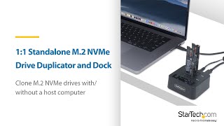 M2HDDDUPLICATORN1  Clone M2 NVMe Drives  StarTechcom [upl. by Mairb]