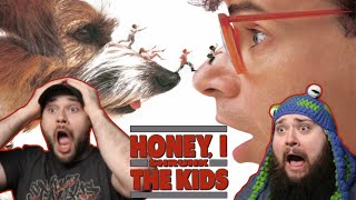 HONEY I SHRUNK THE KIDS 1989 TWIN BROTHERS FIRST TIME WATCHING MOVIE REACTION [upl. by Steffin]