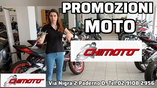 CHIMOTO PROMOZIONI MOTO LUGLIO [upl. by Ines]