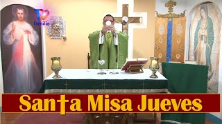 MISA JUEVES SANTO 28 DE MARZO DE 2024 PADRE ENRIQUE YANES  TVFAMILIA Misa wwwtvfamiliacom y app [upl. by Betthezel]