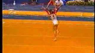 Aurelia Dobre 1987 World Championship AA Floor [upl. by Aniretak]