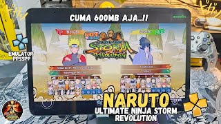 Seru Banget Naruto Shippuden Ultimate Ninja Storm Revolution PPSSPP Ukuran Kecil Terbaik Di Android [upl. by Kall]