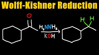 WolffKishner Reduction Mechanism Examples [upl. by Arihday]