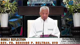 Homily Reflection of Rev Fr Benigno Beltran SVD [upl. by Teryn]