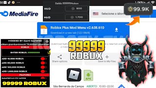 REAL ROBLOX APK MOD MENU ROBUX INFINITO 2024 ATUALIZADO [upl. by Sophronia]