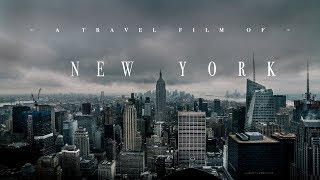 quot NEW YORK CINEMATIC TRAVEL VIDEO  Sony Alpha a6500 quot [upl. by Iznil]