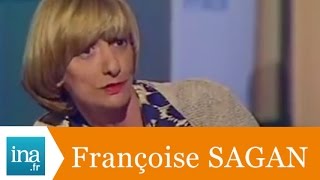 Françoise Sagan quotAvec mon meilleur souvenirquot  Archive INA [upl. by Kus]