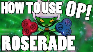 How To Use Roserade Roserade Strategy Guide ORAS  XY [upl. by Annayi580]