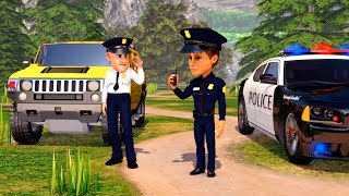 Cartoon Cars compilation 30 MIN Police Cars Cartoons for children Truck movies for children [upl. by Timothea]