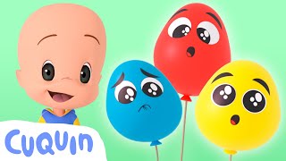 Learn colors with Cuquín and his Baby Balloons 🎈 Educational videos for children [upl. by Blackburn]